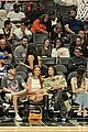 kendall jenner kylie jenner sit courtside at game 08
