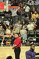 kendall jenner kylie jenner sit courtside at game 15