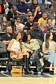 kendall jenner kylie jenner sit courtside at game 19