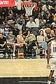 kendall jenner kylie jenner sit courtside at game 23