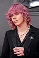 the kid laroi debuts new pink hair at the grammys with katarina deme 06