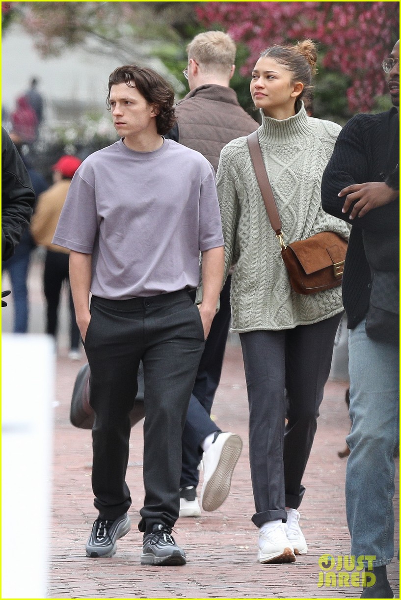 Zendaya & Tom Holland Spotted Out Together In Boston - See The Photos ...