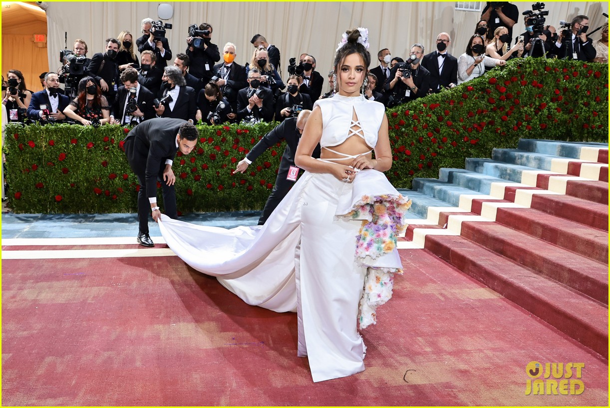 Camila Cabello Brings A Pop Of Flowers At The Met Gala Photo Photo Gallery