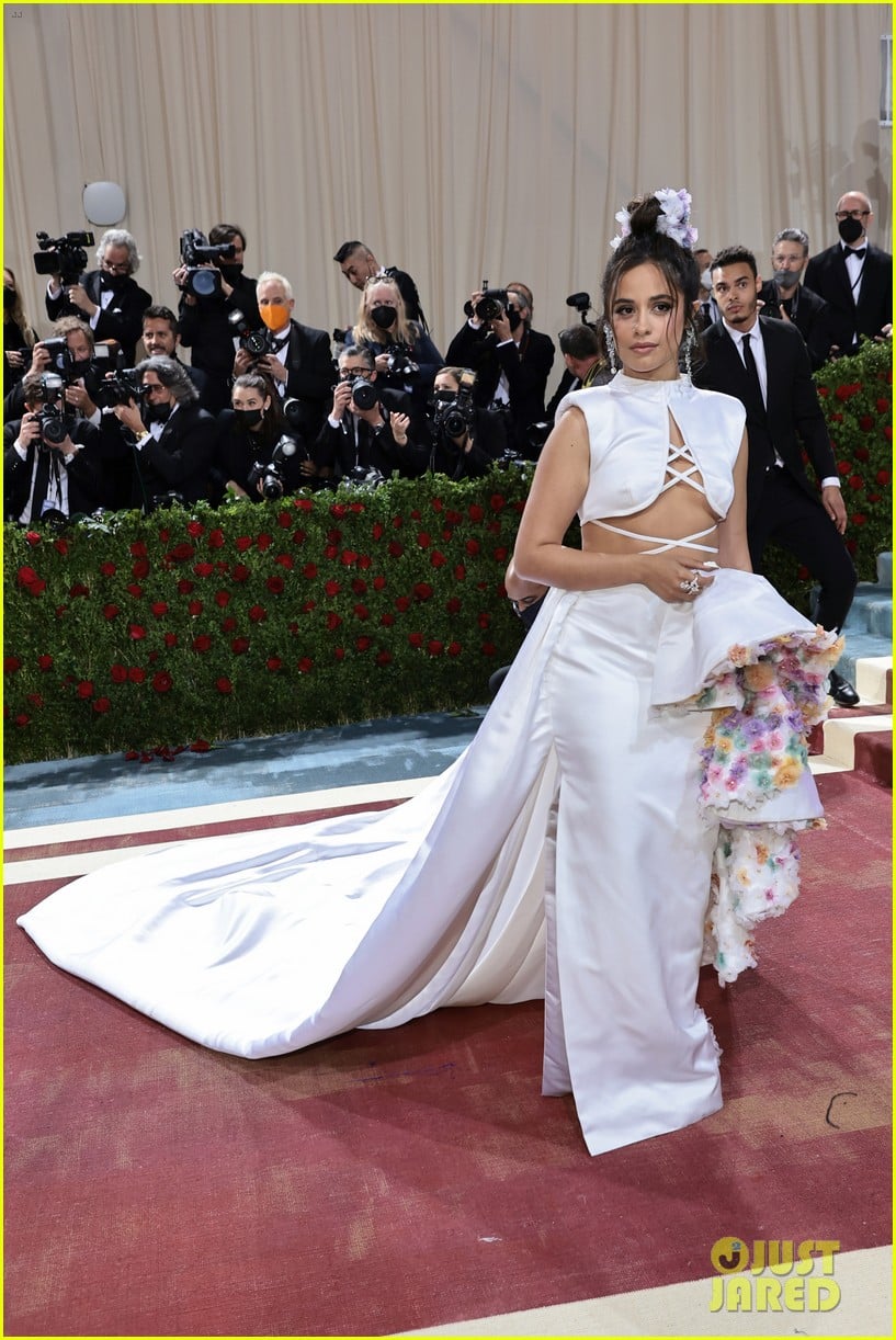 Camila Cabello Brings a Pop of Flowers at the Met Gala 2022! Photo