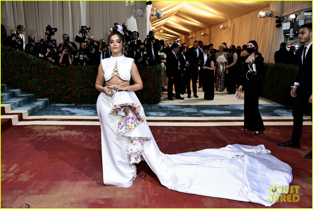 Camila Cabello Brings A Pop Of Flowers At The Met Gala Photo Photo Gallery