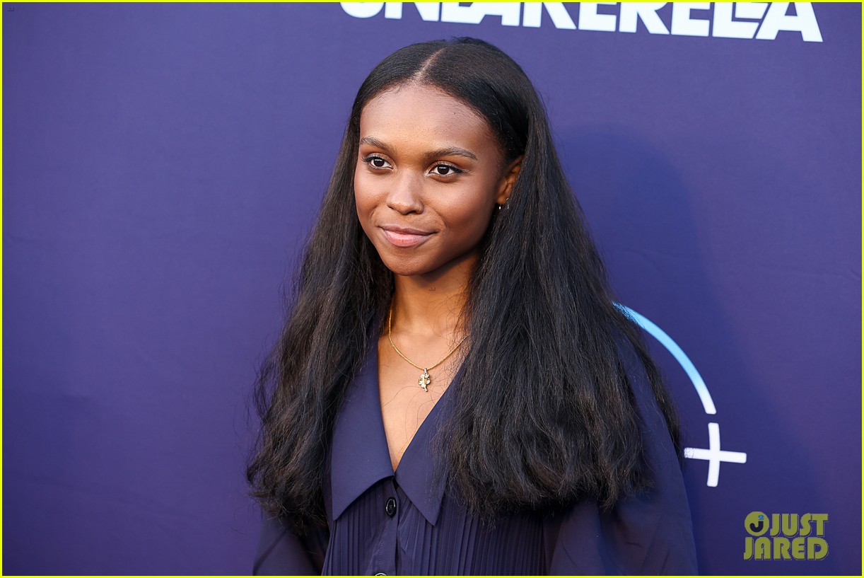 chosen jacobs wears a cape to sneakerella premiere with lexi underwood more 11