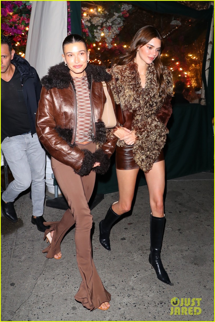 Kendall Jenner & Hailey Bieber Arrive in Style For a Pre-Met Gala Party ...