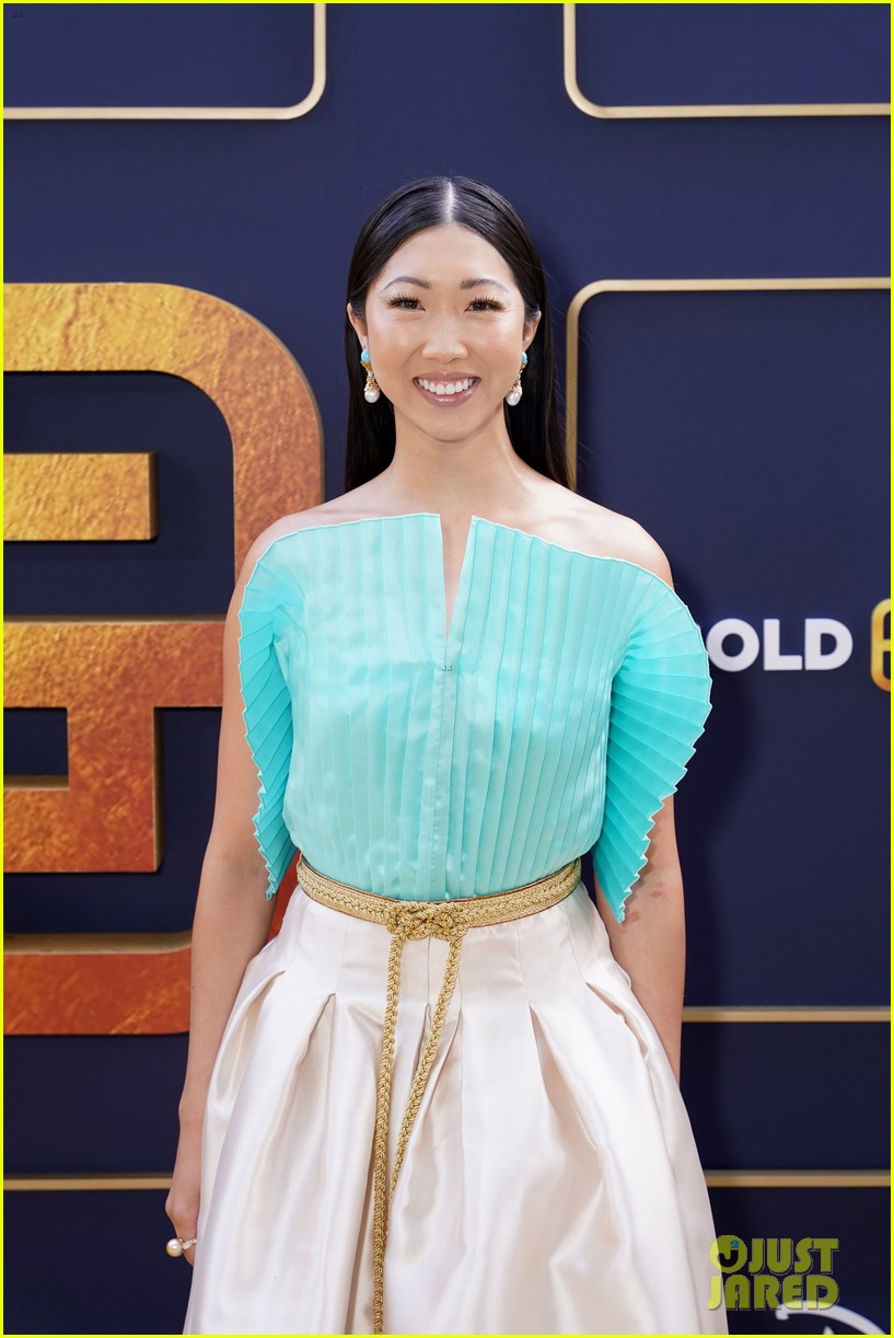 maitreyi ramakrishnan eugene lee yang kung fu stars attend gold gala 13