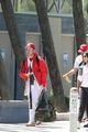 nick jonas gets support from wife priyanka chopra at baseball game 62