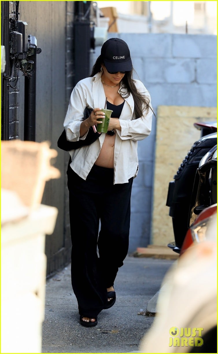 shay mitchell wears sports bra appointment in santa monica 23