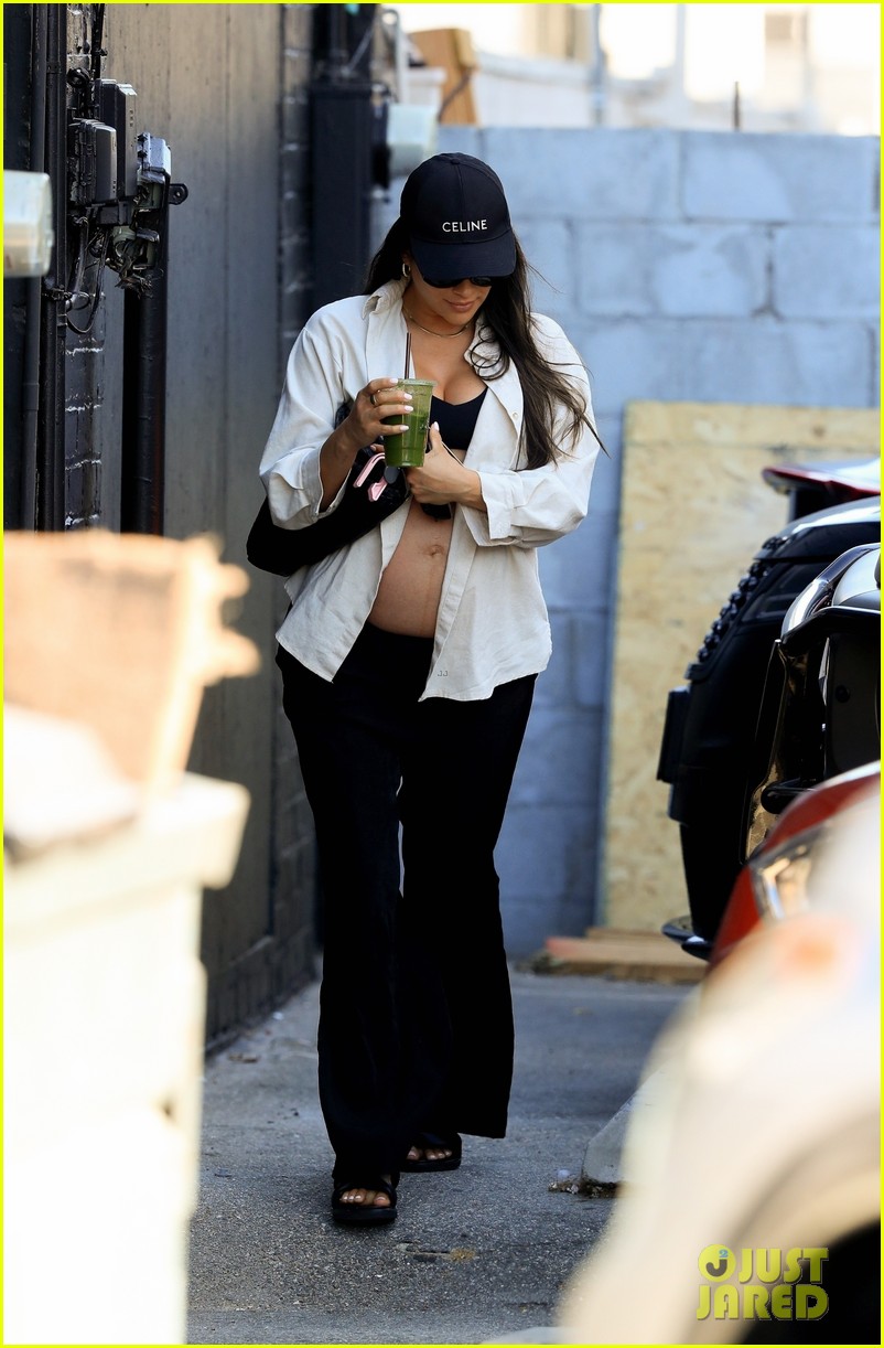 shay mitchell wears sports bra appointment in santa monica 25