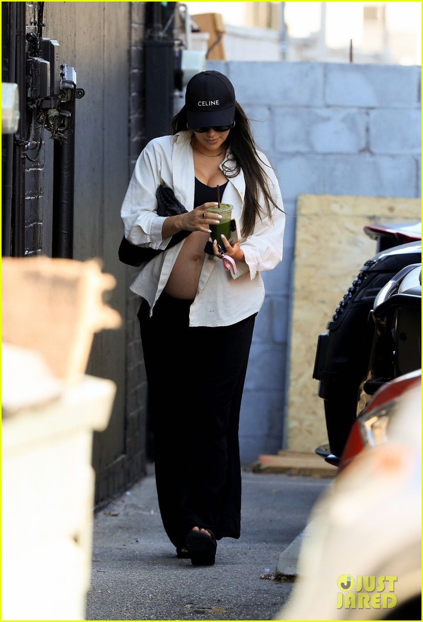 shay mitchell wears sports bra appointment in santa monica 29