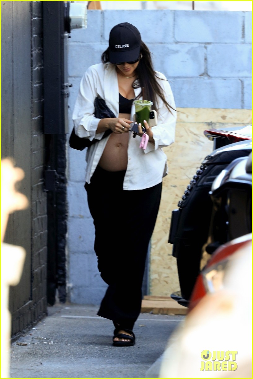 shay mitchell wears sports bra appointment in santa monica 42