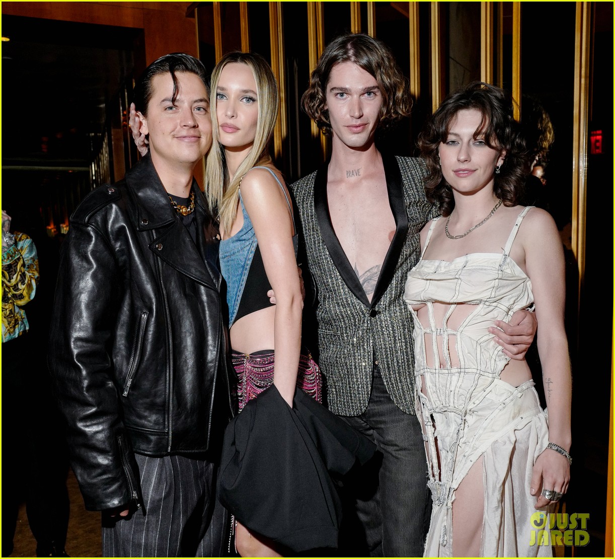 Full Sized Photo of cole sprouse ari fournier met gala after party 10