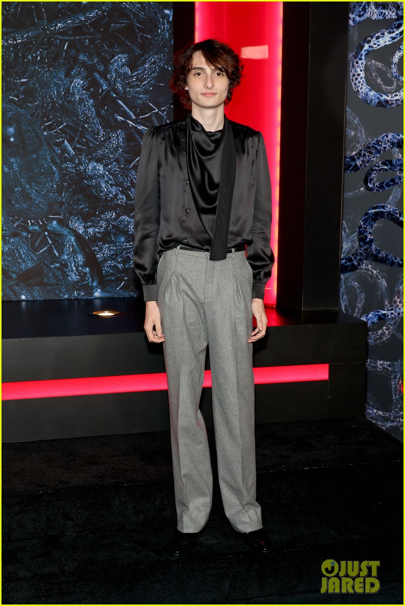 millie bobby brown jake bongiovi attend stranger things 4 premiere 59