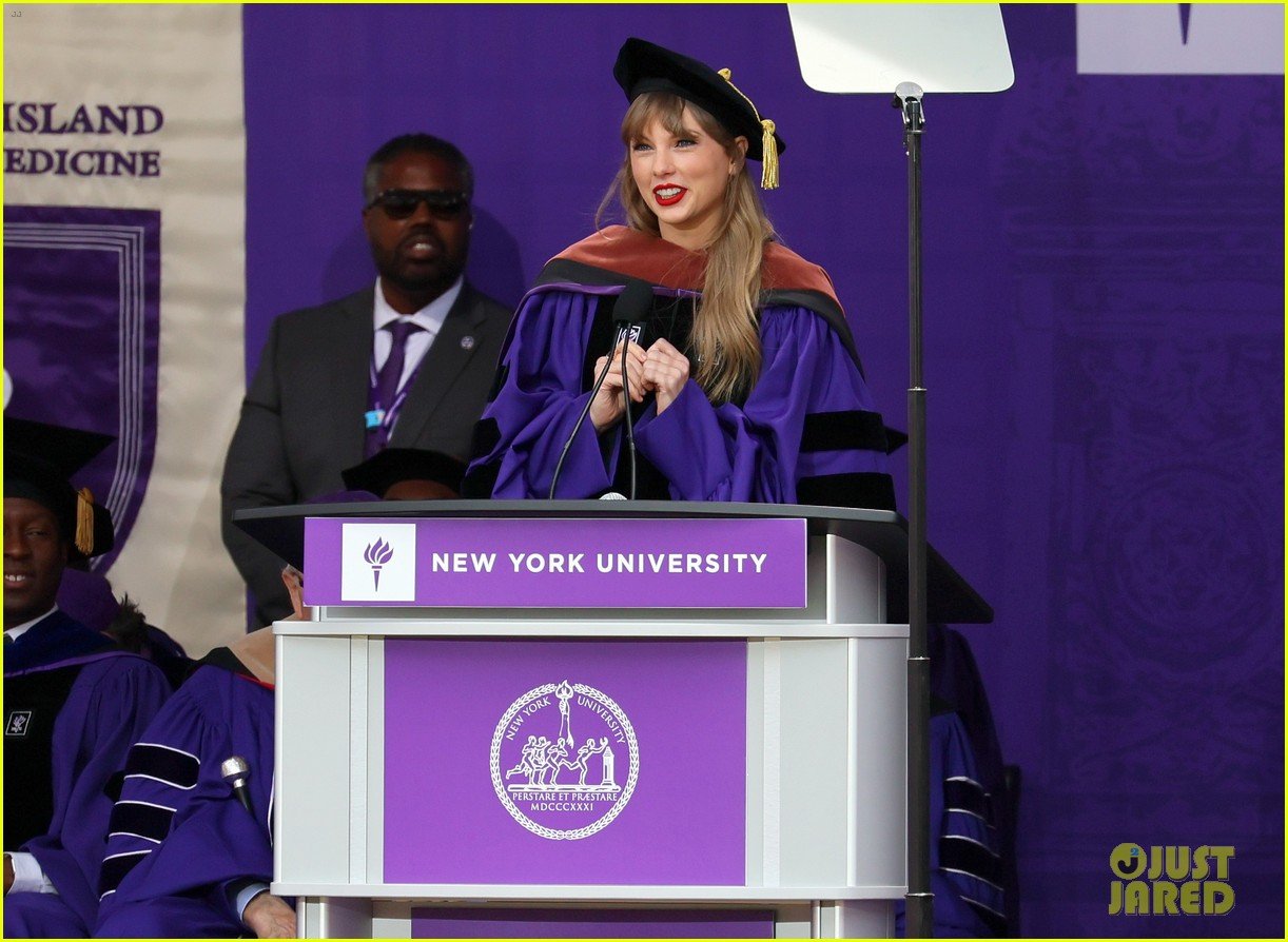 taylor swift references her songs in nyu commencement speech 02