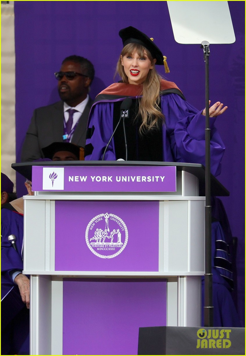 taylor swift references her songs in nyu commencement speech 12