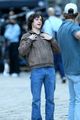 tom holland looks distressed filming the crowded room in nyc 14