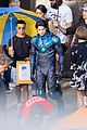 xolo mariduena gets into full costume on blue beetle set see the photos 02