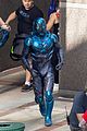 xolo mariduena gets into full costume on blue beetle set see the photos 11
