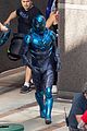 xolo mariduena gets into full costume on blue beetle set see the photos 14