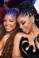 halle bailey ddg make red carpet debut at bet awards with chloe bailey 05