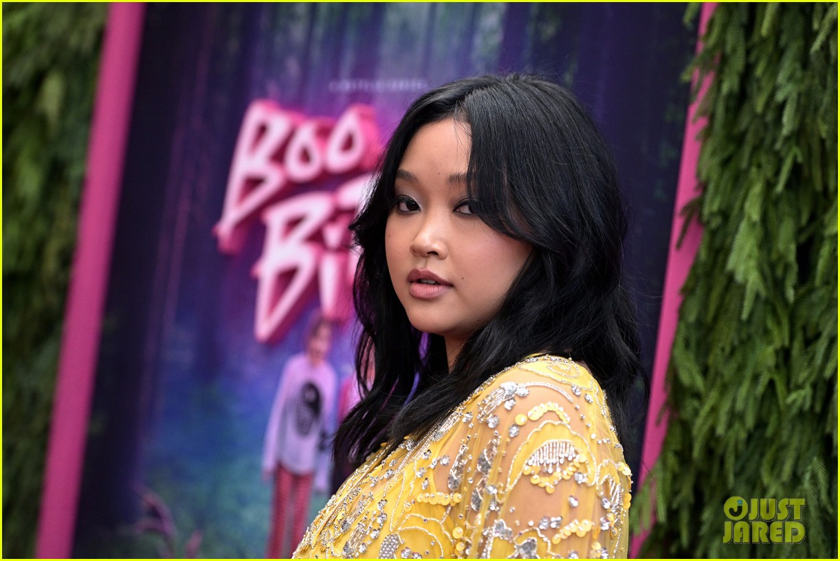 Full Sized Photo of lana condor boo bitch premiere 19 | Lana Condor