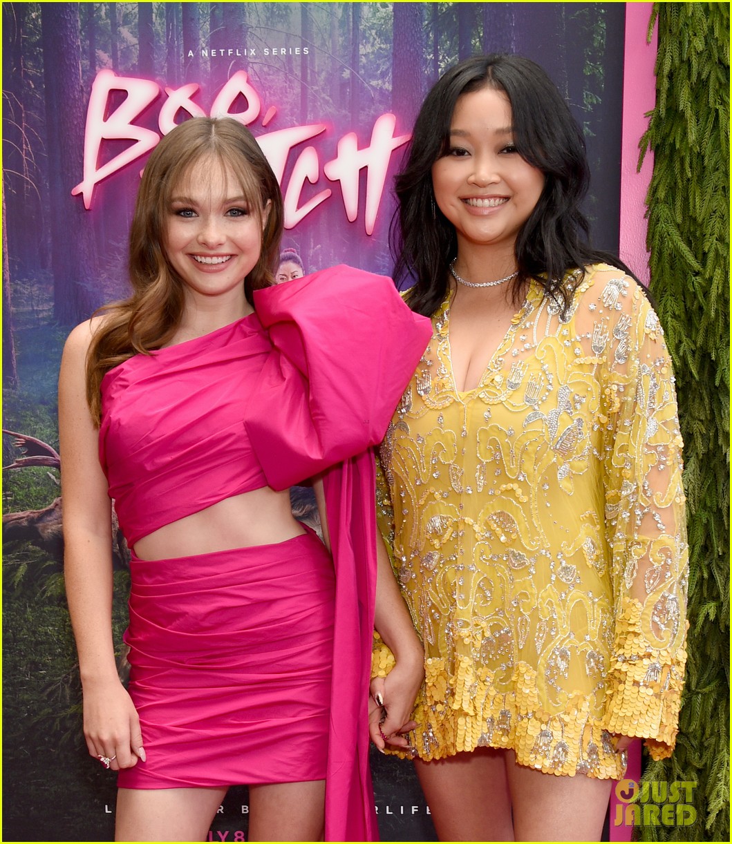 Lana Condor & Zoe Colletti Are BFF Goals at the 'Boo Bitch' Red Carpet