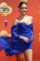 vanessa hudgens blue dress wind hits right mtv awards 46