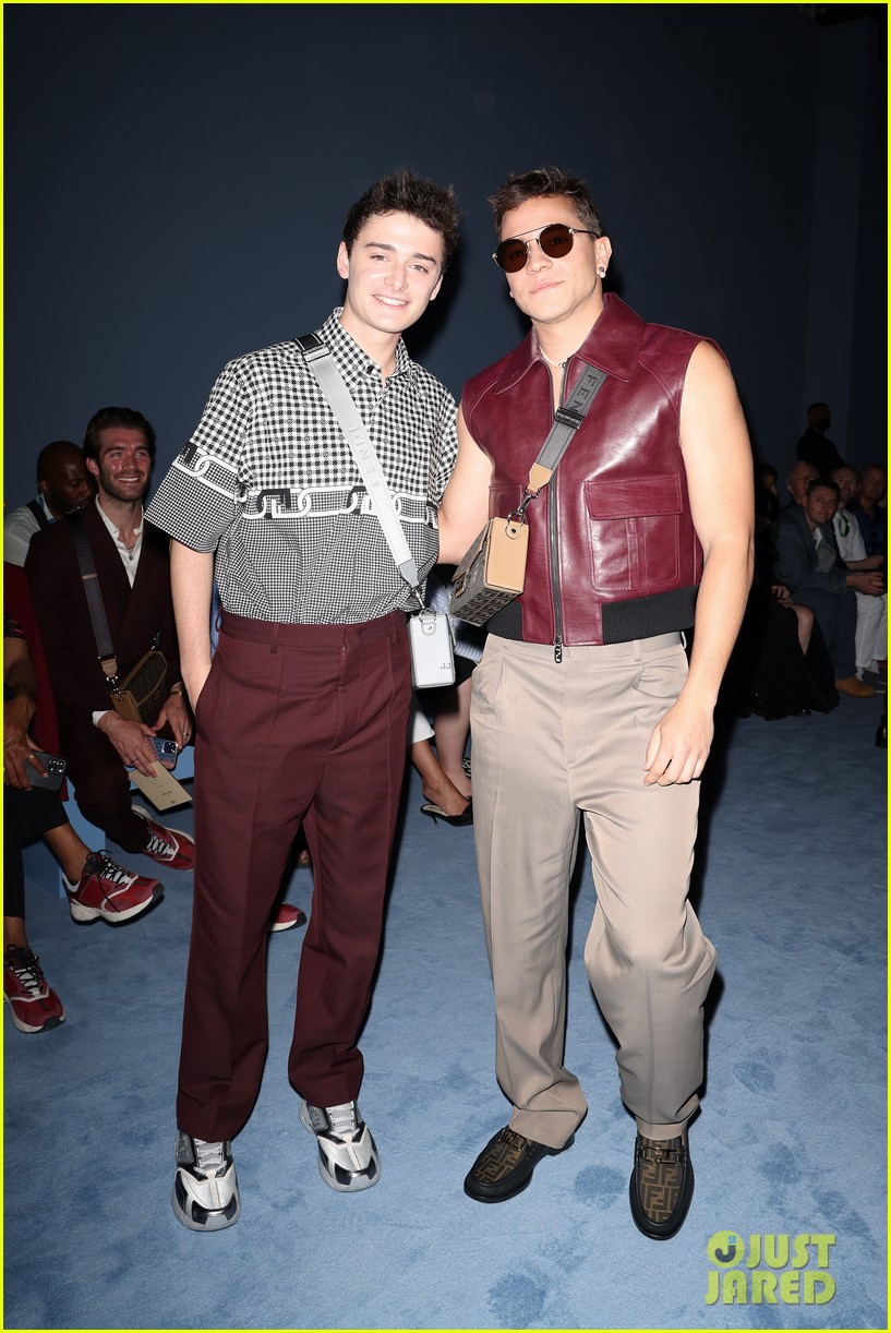 Noah Schnapp Hits Up Fendi Fashion Show Before Attending Harry Styles  Concert with Millie Bobby Brown: Photo 1350238, Anson Boon, Fashion, Jake  Biongovi, Lucas Jagger, Millie Bobby Brown, Noah Schnapp Pictures