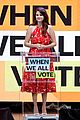 selena gomez bretman rock attend when we all vote culture of democracy summit 01