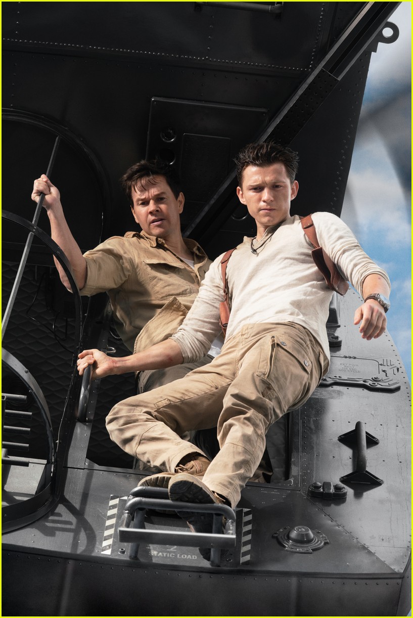Tom Holland & Mark Wahlberg's 'Uncharted' Coming to Netflix This Summer!:  Photo 1350327, Antonio Banderas, Mark Wahlberg, Movies, Netflix, sophia  ali, Tati Gabrielle, Tom Holland, Uncharted Pictures