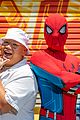 jacob batalon meets spiderman at avengers campus 02