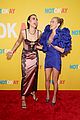 dylan obrien wears hot pink suit to not okay premiere with zoey deutch 07