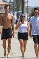 shawn mendes goes shirtless for walk with friends 03
