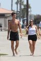 shawn mendes goes shirtless for walk with friends 15