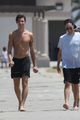 shawn mendes goes shirtless for walk with friends 20
