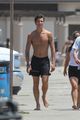 shawn mendes goes shirtless for walk with friends 29