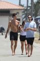 shawn mendes goes shirtless for walk with friends 31