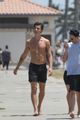 shawn mendes goes shirtless for walk with friends 33