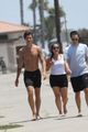 shawn mendes goes shirtless for walk with friends 34