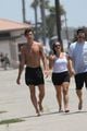 shawn mendes goes shirtless for walk with friends 36