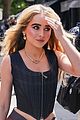 sabrina carpenter rocks gold thigh high boots in london outing 02