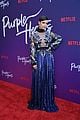 chosen jacobs shows off sofia carson at purple hearts screening 14