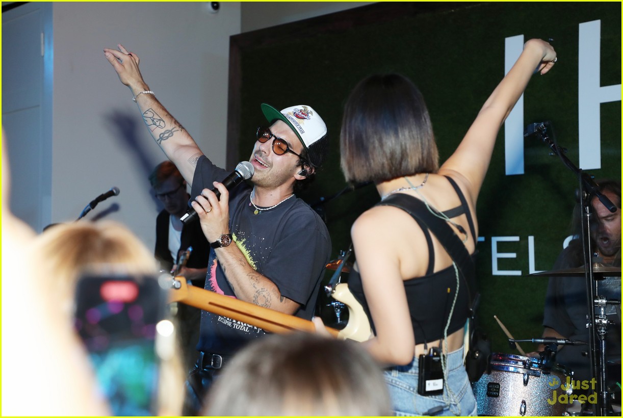 dnce perform small show at ihg hotels event ahead of us open 03