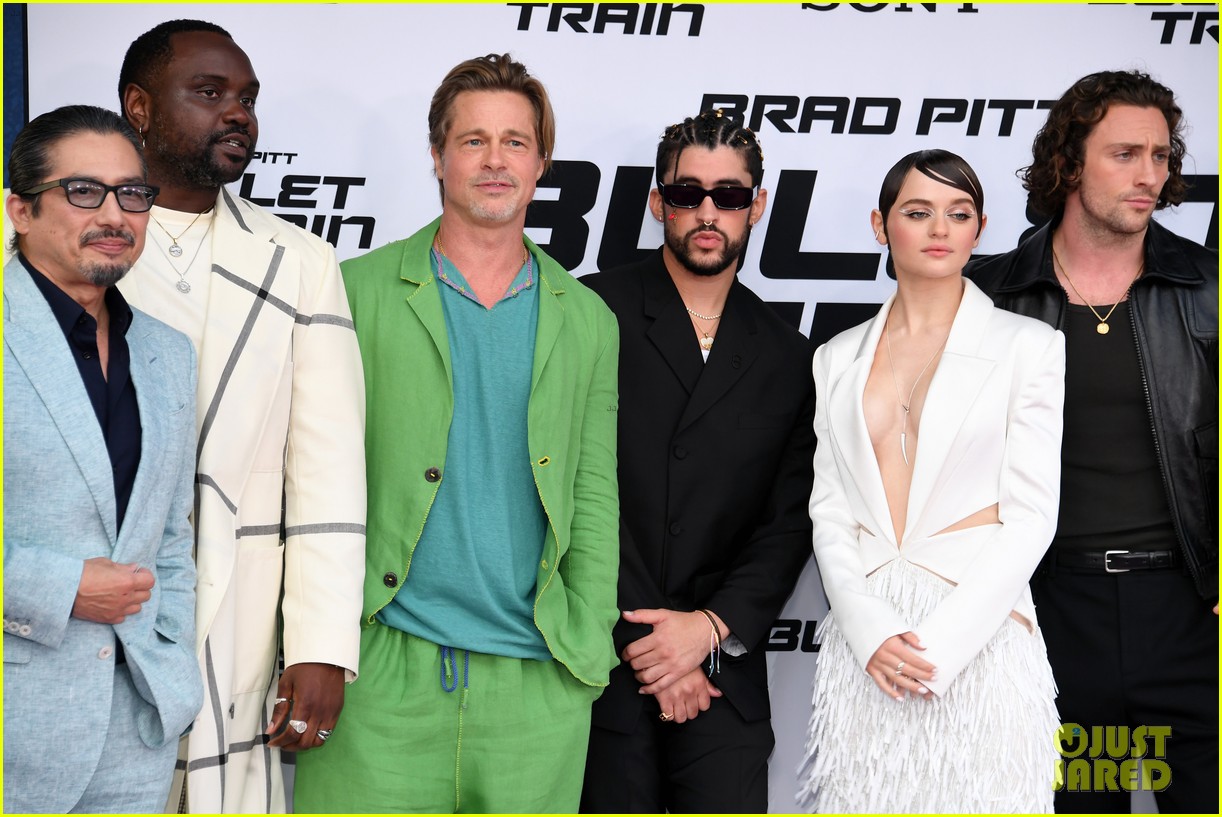 Joey King And Logan Lerman Attend The La Premiere Of Their New Movie Bullet Train Photo 8630