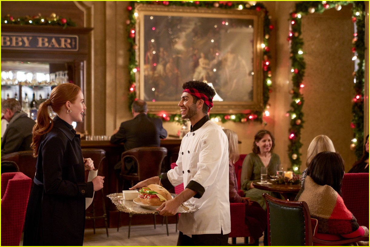 madelaine petsch mena massouds hotel for the holidays to stream on amazon freevee 04