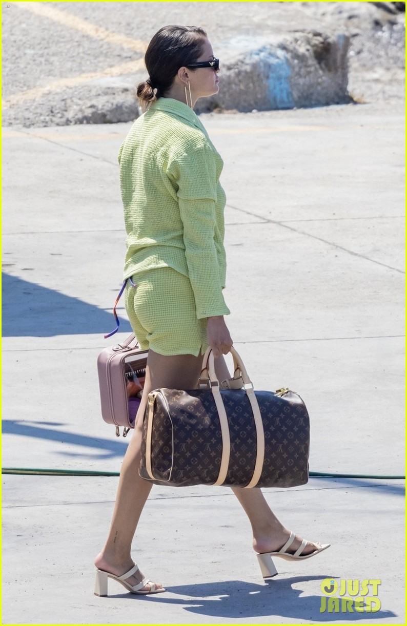 Selena Gomez Wears Lime Green For Her Latest Italian Outing | Photo