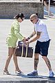 selena gomez andrea iervolino italy vacation boat arrival 32