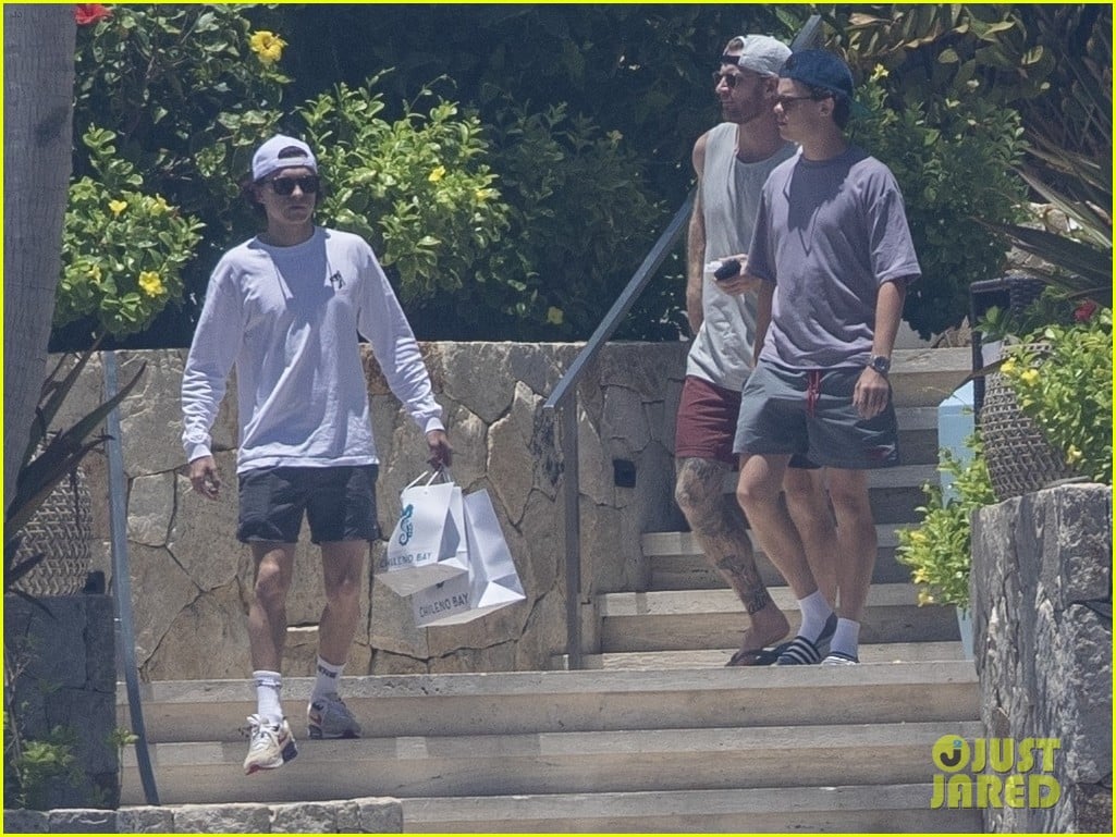 Tom Holland Hits the Beach with His Brother Harry in Cabo | Photo ...